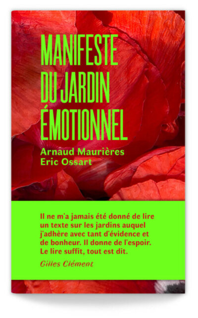 Le livre du moment : Manifeste du jardin émotionnel